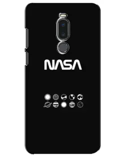 Чохол для Meizu Note 8 з картинкою «NASA — технічний принт» Чохол для Meizu Note 8 з картинкою «NASA — технічний принт»