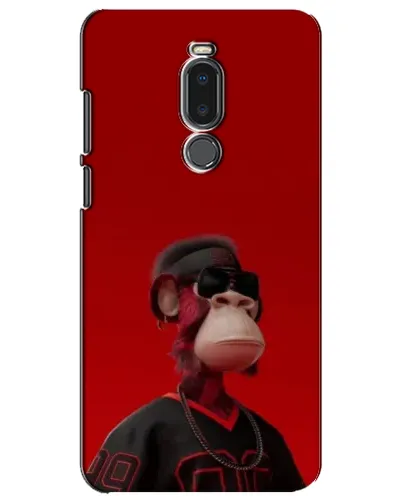 Чехол для Meizu Note 8 с картинкой «Bored Ape в красном» Чехол для Meizu Note 8 с картинкой «Bored Ape в красном»