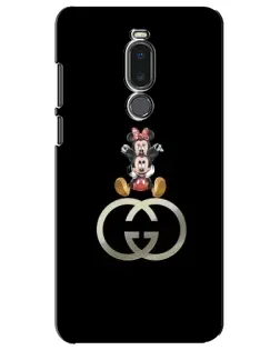 Чохол для Meizu Note 8 з картинкою «Мінні Маус на лого»