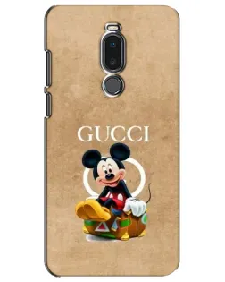 Чохол для Meizu Note 8 з картинкою «Міккі Маус Gucci — крафт»