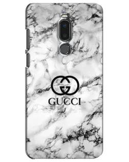 Чохол для Meizu Note 8 з картинкою «Gucci — мармуровий шик»