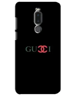 Чохол для Meizu Note 8 з картинкою «Gucci — червоний градієнт»