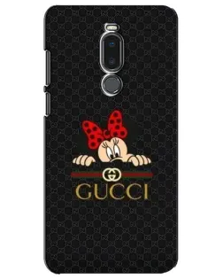 Чохол для Meizu Note 8 з картинкою «Мінні Маус Gucci — чорний»