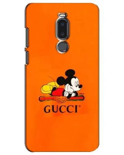 Чехол для Meizu Note 8 с картинкой «Микки Маус Gucci — оранж» Чехол для Meizu Note 8 с картинкой «Микки Маус Gucci — оранж»