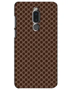Чохол для Meizu Note 8 з картинкою «Gucci — шоколадна сітка»