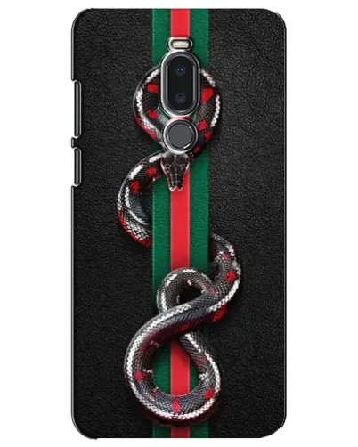 Чехол для Meizu Note 8 с картинкой «Gucci — змея на полосе» Чехол для Meizu Note 8 с картинкой «Gucci — змея на полосе»