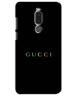 Чохол для Meizu Note 8 з картинкою «Gucci — неоновий мінімалізм»
