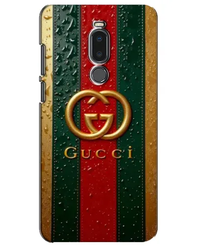 Чехол для Meizu Note 8 с картинкой «Gucci — фирменная полоса и золото» Чехол для Meizu Note 8 с картинкой «Gucci — фирменная полоса и золото»