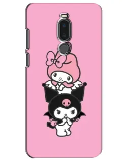 Чехол для Meizu Note 8 с картинкой «My Melody и Kuromi» Чехол для Meizu Note 8 с картинкой «My Melody и Kuromi»