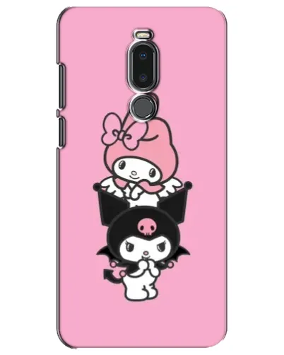 Чехол для Meizu Note 8 с картинкой «My Melody и Kuromi»