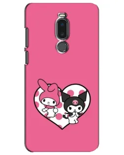 Чехол для Meizu Note 8 с картинкой «Kuromi и My Melody» Чехол для Meizu Note 8 с картинкой «Kuromi и My Melody»