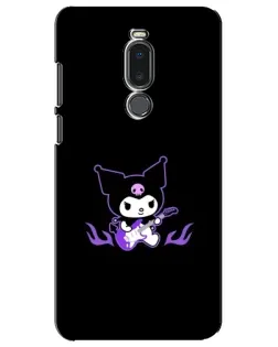 Чехол для Meizu Note 8 с картинкой «Электрическая Kuromi» Чехол для Meizu Note 8 с картинкой «Электрическая Kuromi»