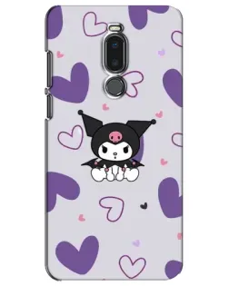 Чехол для Meizu Note 8 с картинкой «Kuromi и лавандовые сердца» Чехол для Meizu Note 8 с картинкой «Kuromi и лавандовые сердца»