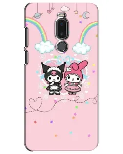 Чехол для Meizu Note 8 с картинкой «My Melody и Kuromi» Чехол для Meizu Note 8 с картинкой «My Melody и Kuromi»