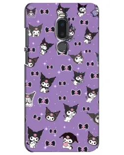 Чехол для Meizu Note 8 с картинкой «Kuromi — паттерн» Чехол для Meizu Note 8 с картинкой «Kuromi — паттерн»