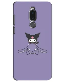 Чехол для Meizu Note 8 с картинкой «Kuromi на лиловом фоне» Чехол для Meizu Note 8 с картинкой «Kuromi на лиловом фоне»