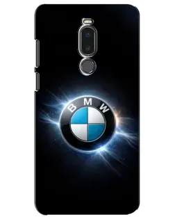 Чехол для Meizu Note 8 с картинкой «BMW — неоновое сияние» Чехол для Meizu Note 8 с картинкой «BMW — неоновое сияние»