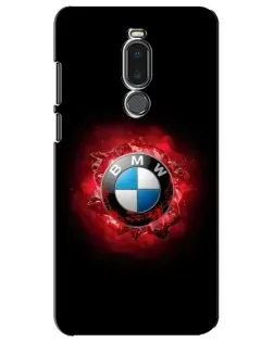 Чехол для Meizu Note 8 с картинкой «Логотип BMW — вспышка» Чехол для Meizu Note 8 с картинкой «Логотип BMW — вспышка»