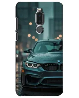 Чехол для Meizu Note 8 с картинкой «BMW в огнях города» Чехол для Meizu Note 8 с картинкой «BMW в огнях города»