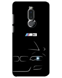 Чехол для Meizu Note 8 с картинкой «Минималистичный принт BMW M3» Чехол для Meizu Note 8 с картинкой «Минималистичный принт BMW M3»
