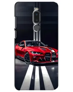 Чехол для Meizu Note 8 с картинкой «Красная BMW на дороге» Чехол для Meizu Note 8 с картинкой «Красная BMW на дороге»