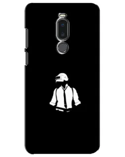 Чехол для Meizu Note 8 с картинкой «PUBG — белый шлем» Чехол для Meizu Note 8 с картинкой «PUBG — белый шлем»