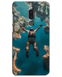 Чехол для Meizu Note 8 с картинкой «PUBG — свободное падение» Чехол для Meizu Note 8 с картинкой «PUBG — свободное падение»