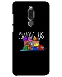 Чехол для Meizu Note 8 с картинкой «Логотип Among Us»