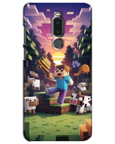 Чохол для Meizu Note 8 з картинкою «Стів на фермі» Чохол для Meizu Note 8 з картинкою «Стів на фермі»