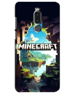 Чохол для Meizu Note 8 з картинкою «Печера Майнкрафт»