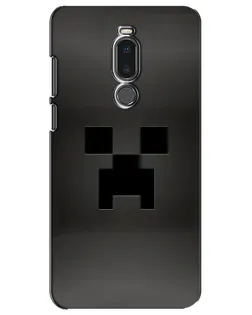 Чохол для Meizu Note 8 з картинкою «Чорний кріпер градієнт»