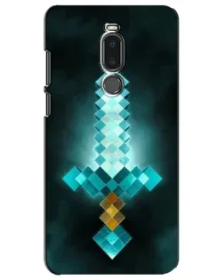 Чохол для Meizu Note 8 з картинкою «Алмазний меч неон»