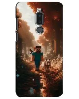 Чохол для Meizu Note 8 з картинкою «Стів у лісі»