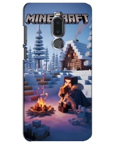 Чохол для Meizu Note 8 з картинкою «Зимовий Minecraft» Чохол для Meizu Note 8 з картинкою «Зимовий Minecraft»