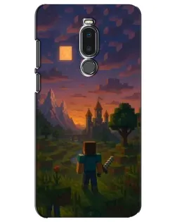 Чохол для Meizu Note 8 з картинкою «Стів біля вежі»