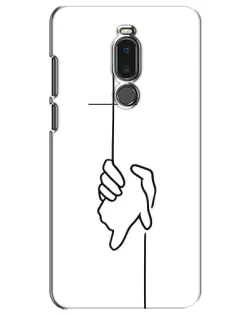 Чехол для Meizu Note 8 с картинкой «Рука держит»