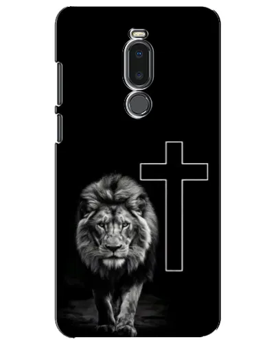 Чехол для Meizu Note 8 с картинкой «Лев и Крест» Чехол для Meizu Note 8 с картинкой «Лев и Крест»