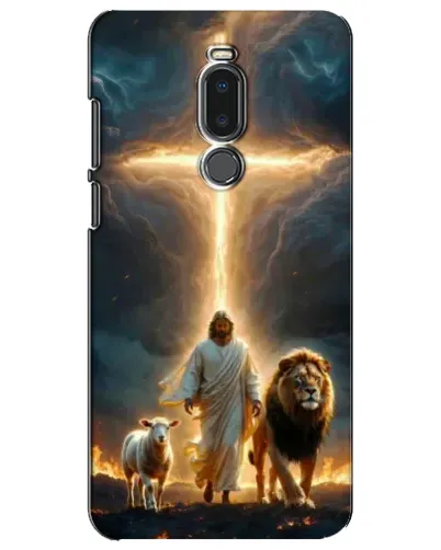 Чехол для Meizu Note 8 с картинкой «Лев Иуды и Свет» Чехол для Meizu Note 8 с картинкой «Лев Иуды и Свет»