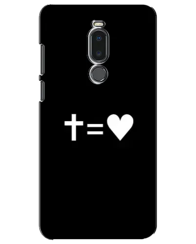 Чехол для Meizu Note 8 с картинкой «Крест и Сердце» Чехол для Meizu Note 8 с картинкой «Крест и Сердце»