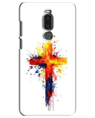 Чехол для Meizu Note 8 с картинкой «Акварельный крест» Чехол для Meizu Note 8 с картинкой «Акварельный крест»