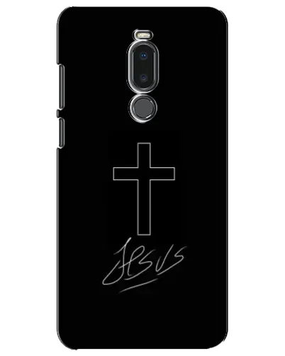 Чехол для Meizu Note 8 с картинкой «Графический крест Jesus» Чехол для Meizu Note 8 с картинкой «Графический крест Jesus»