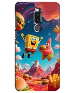 Чехол для Meizu Note 8 с картинкой «Космический фастфуд» Чехол для Meizu Note 8 с картинкой «Космический фастфуд»