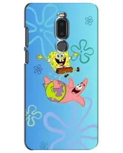 Чехол для Meizu Note 8 с картинкой «Спанч Боб и Патрик» Чехол для Meizu Note 8 с картинкой «Спанч Боб и Патрик»
