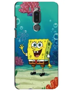 Чехол для Meizu Note 8 с картинкой «Подводный привет» Чехол для Meizu Note 8 с картинкой «Подводный привет»