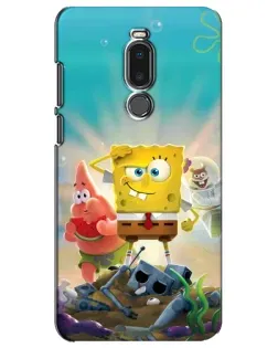 Чехол для Meizu Note 8 с картинкой «Спанч Боб победитель» Чехол для Meizu Note 8 с картинкой «Спанч Боб победитель»