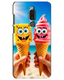 Чехол для Meizu Note 8 с картинкой «Спанч Боб мороженое» Чехол для Meizu Note 8 с картинкой «Спанч Боб мороженое»