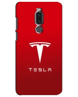 Чохол для Meizu Note 8 з картинкою «Tesla Red Classic»