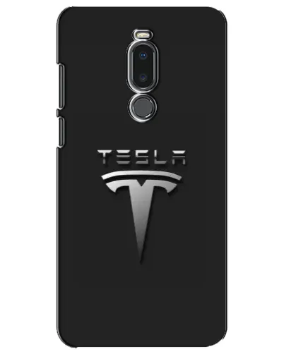 Чохол для Meizu Note 8 з картинкою «Сталевий логотип Tesla» Чохол для Meizu Note 8 з картинкою «Сталевий логотип Tesla»