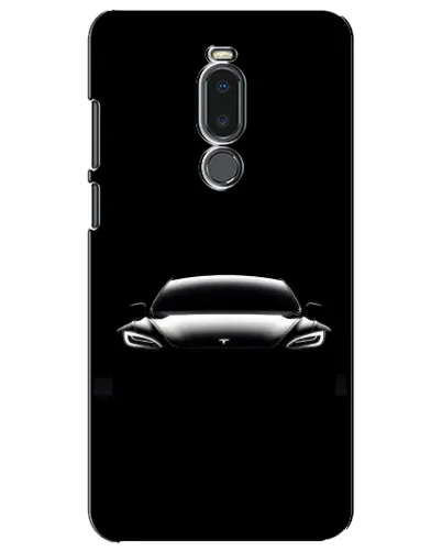 Чохол для Meizu Note 8 з картинкою «Фари Tesla Night» Чохол для Meizu Note 8 з картинкою «Фари Tesla Night»