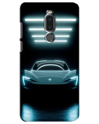 Чохол для Meizu Note 8 з картинкою «Tesla в неоні» Чохол для Meizu Note 8 з картинкою «Tesla в неоні»